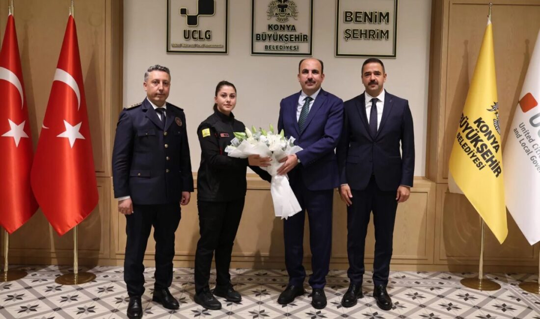 Konya Büyükşehir Belediye Başkanı Uğur İbrahim Altay, İtfaiye Haftası vesilesiyle
