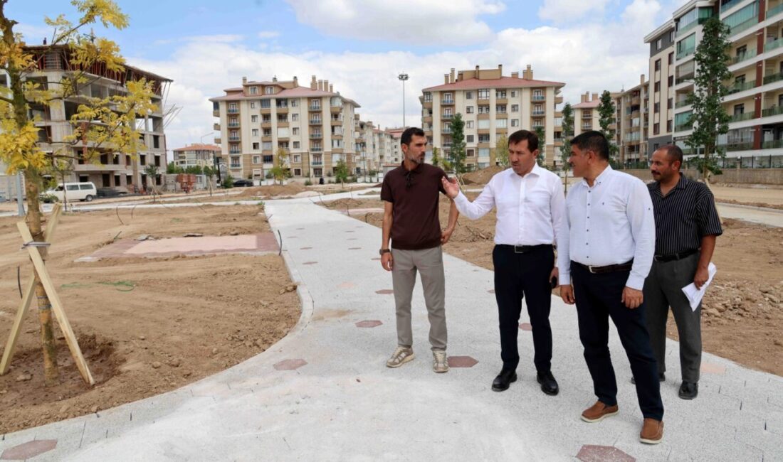 Karatay Belediyesi’nin ilçeye yeni yeşil alanlar ve sosyal yaşam alanları