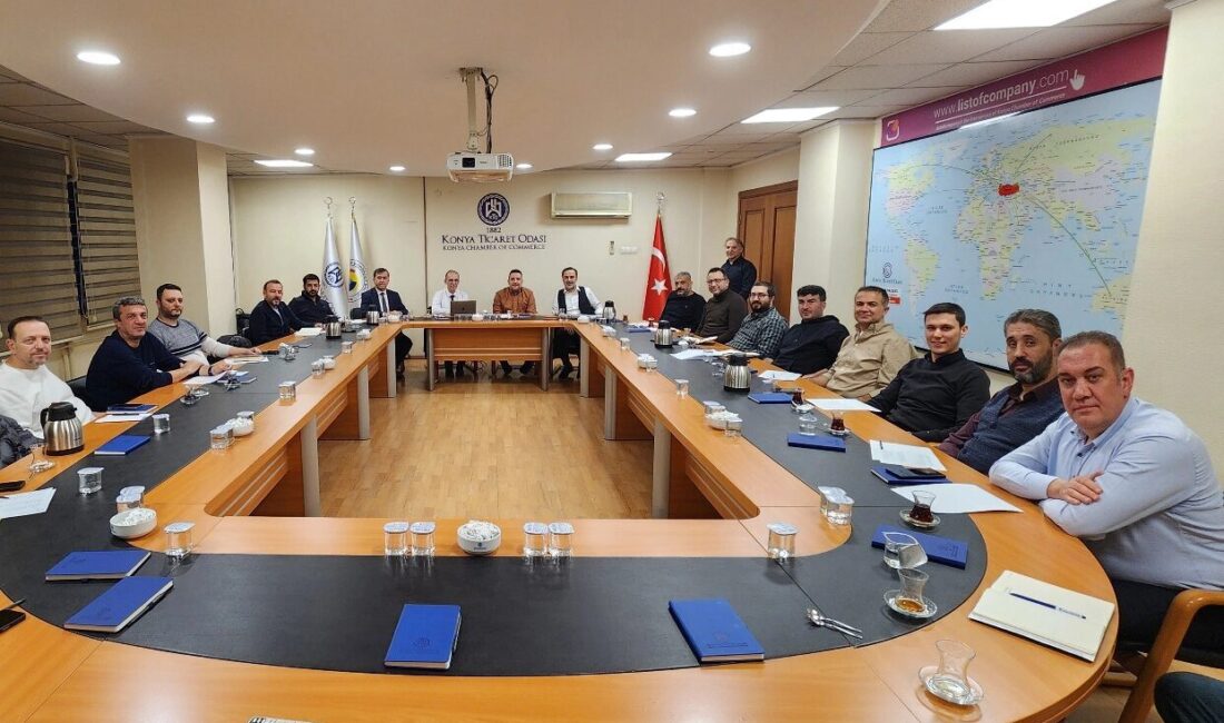 Konya Ticaret Odası, inşaat ve yapı malzemeleri sektörünün dış pazarlara