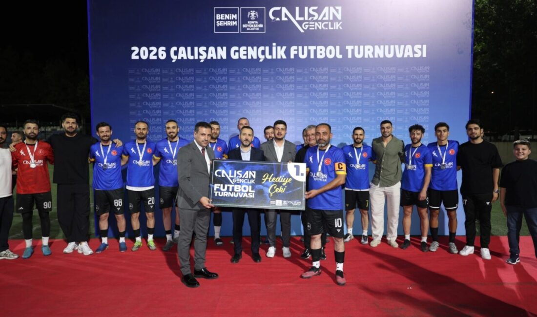 Konya Büyükşehir Belediyesi 6. Çalışan Gençlik Futbol Turnuvası, bu yıl