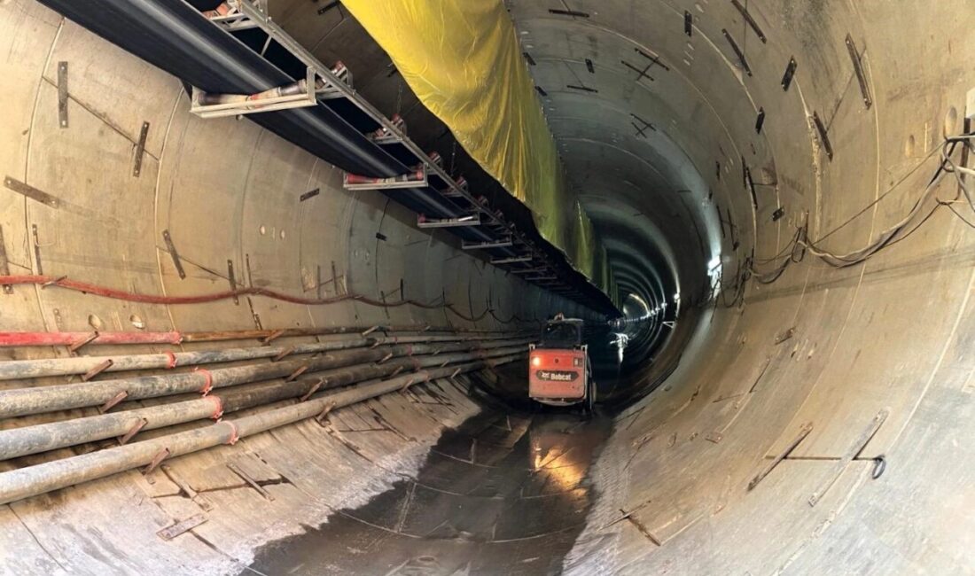 Körfezray Metro Projesi’nde 6 TBM ile sürdürülen tünel kazılarında 8