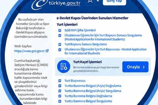 Yurt yerleştirme sonuçlarının açıklanmasının ardından Kredi ve Yurtlar Genel Müdürlüğü,