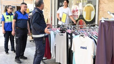 Manisa Büyükşehir Belediyesi Zabıta Dairesi Başkanlığı ekipleri ile Manisa İl