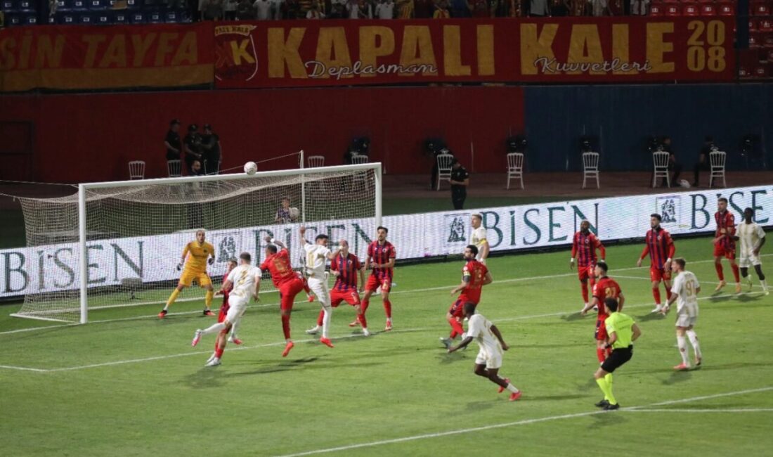 Kayserispor’a sahasında 1-0 yenilen Mardin 1969 Spor, üst üste ikinci