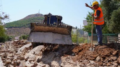 MUSKİ Genel Müdürlüğü, Marmaris Bozburun Yeşilova Mahallesi’nde daha önce şebeke