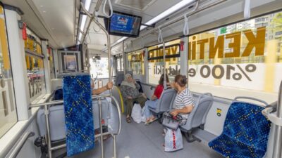 Mersin Büyükşehir Belediyesi Ulaşım Dairesi Başkanlığı bünyesinde kent içi ulaşımda