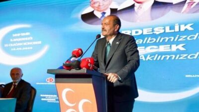 MHP İzmir İl Başkanlığı’nın 15. Olağan İl Kongresi, binlerce partilinin