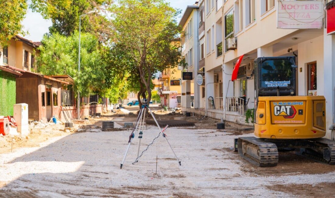 Muğla'nın Milas ilçesi genelinde ulaşım konforunu artırmak ve mahallelerin çehresini