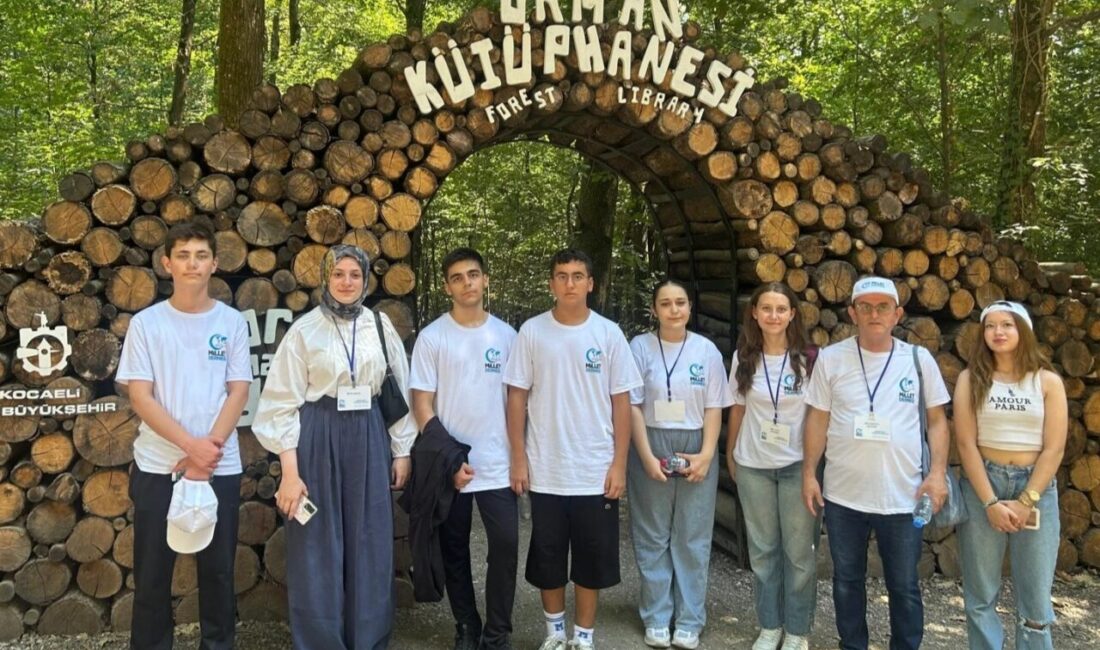 Millet Derneği’nin İzmit Karaarslan Kamp Tesislerindeki kampına gençlerin heyecanı damga