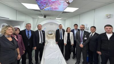 AK Parti Bursa Milletvekili Ahmet Kılıç, Mudanya Devlet Hastanesi'nde kurulumu