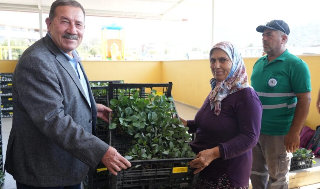 Muğla'da Milas Belediyesi, yerel tarımı güçlendirmek ve üreticilerin girdi maliyetlerini