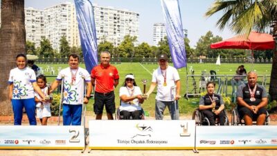Muğla Büyükşehir Belediyesi Okçuluk Takımı sporcuları, Antalya’da düzenlenen 2026 Para