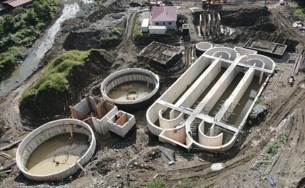 Ordu Büyükşehir Belediyesi tarafından Perşembe ilçesinde hayata geçirilen Atık Su