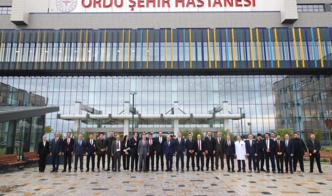 Ordu’nun sağlık altyapısına önemli katkı sunacak 1200 yatak kapasiteli Ordu