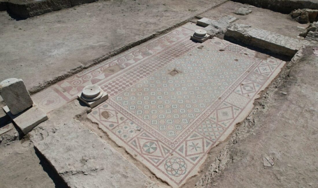 Kastamonu’nun Taşköprü ilçesindeki Pompeiopolis Antik Kenti’nde yürütülen kazılarda Roma dönemine