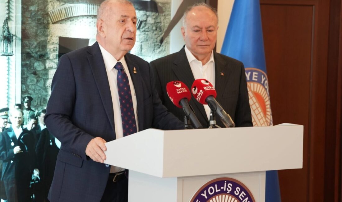 Zafer Partisi Genel Başkanı Prof. Dr. Ümit Özdağ, Yol-İş Sendikası
