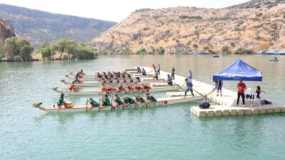 Gaziantep’te bu yıl 7’ncisi düzenlenen Uluslararası Rumkale Su Sporları Festivali,