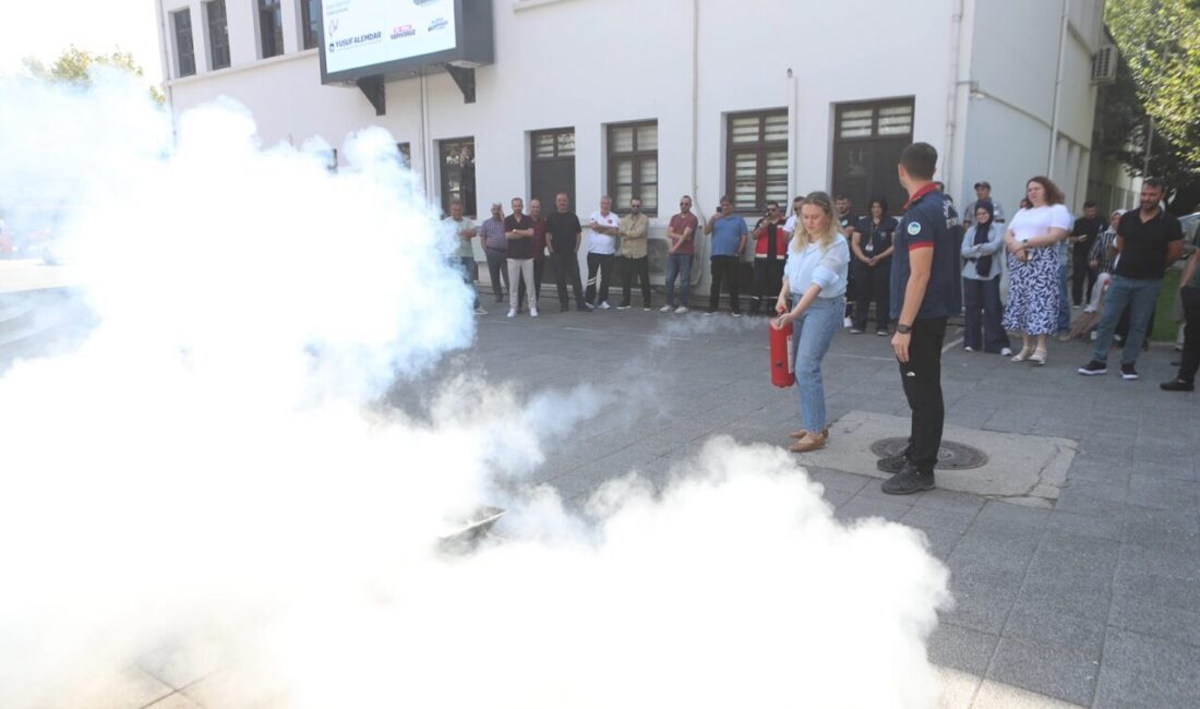 Sakarya Büyükşehir Belediyesi çalışanlarına iş sağlığı ve güvenliği konusunda bilinçlenmesi
