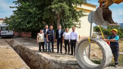 SASKİ, Pamukova’da içme suyu ve yağmur suyu altyapısını güçlendiren çalışmalarını