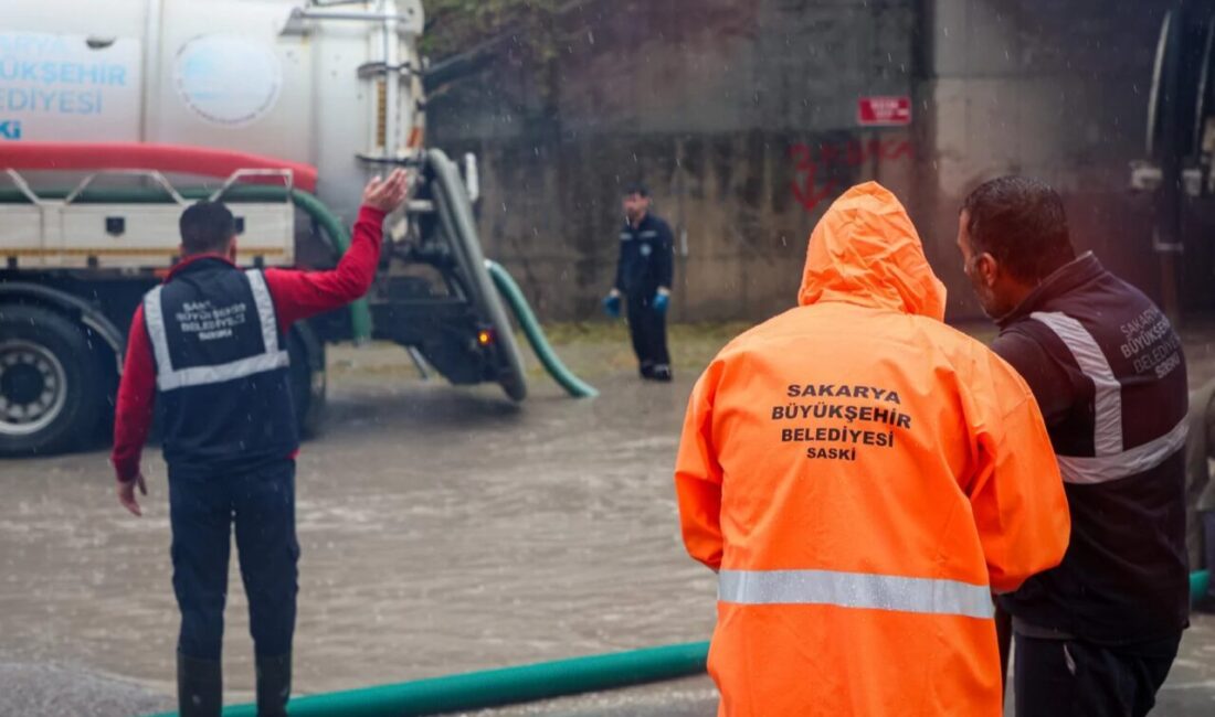 SASKİ, açıkladığı raporda yağışın şiddetini ortaya koydu. Sakarya’nın tarihinde eşi
