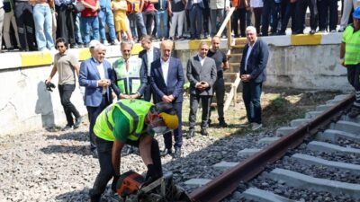 Sakarya’da şehri ikiye ayıran tren raylarını yer altına alacak üzerini