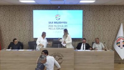 İstanbul'da Şile Belediyesi Meclisi’nin Eylül ayı ilk oturumunda siyasi gerilim