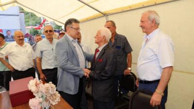 Trabzon Büyükşehir Belediye Başkanı Ahmet Metin Genç, Maçka Mataracı Mahallesi’nde