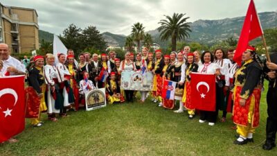 AdaDans Folklor Topluluğu, Karadağ'da düzenlenen Uluslararası Adriyatik Folklor Festivali'ne katıldı.