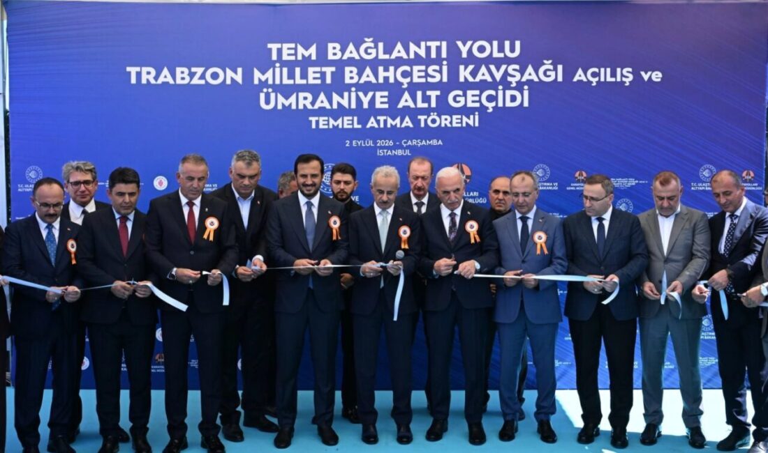 Ulaştırma ve Altyapı Bakanı Abdulkadir Uraloğlu, İstanbul Ümraniye’de TEM Bağlantı