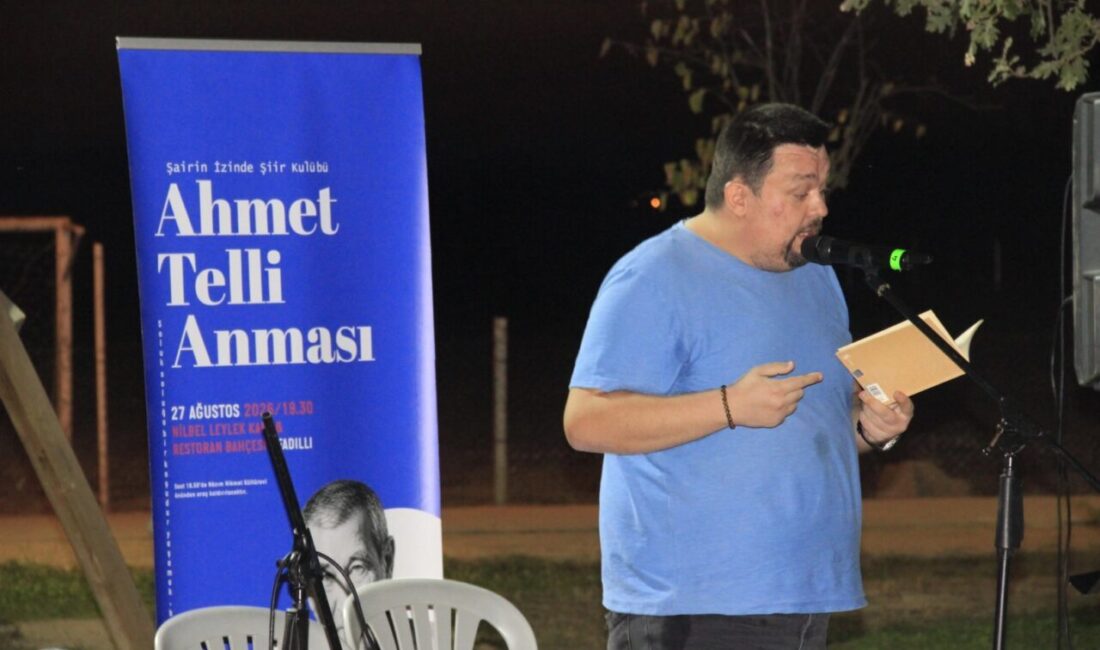 Türk edebiyatının usta kalemi Ahmet Telli, Nilüfer Belediyesi’nin düzenlediği programla