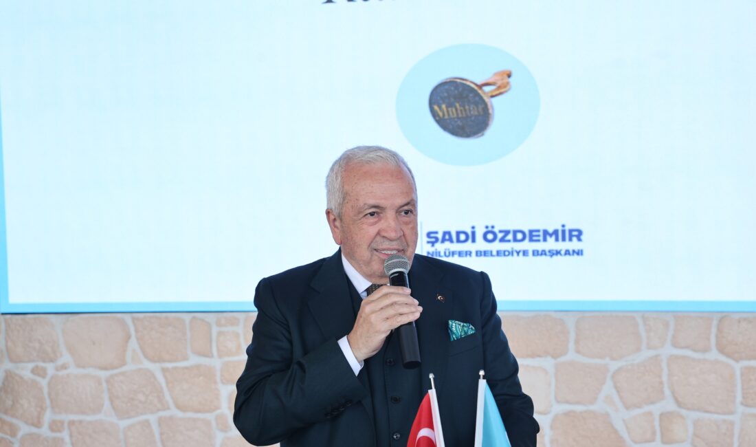 Nilüfer Belediye Başkanı Şadi Özdemir, 19 Ekim Muhtarlar Günü dolayısıyla