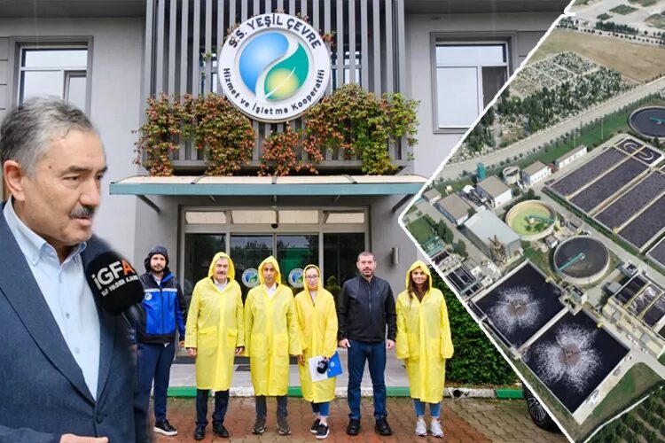 Bursa’nın doğusundaki sanayi ve yerleşim alanlarının atık suyunu arıtan S.S.