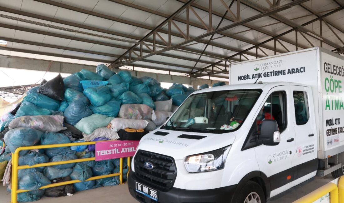 Osmangazi Belediyesi, çevre kirliliğini önlemek, doğal kaynakları korumak ve atıkları