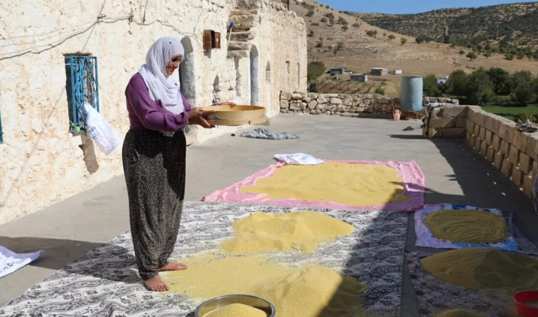 Buram buram tarih kokan kadim coğrafya Mardin’in Yeşilli ilçesine bağlı