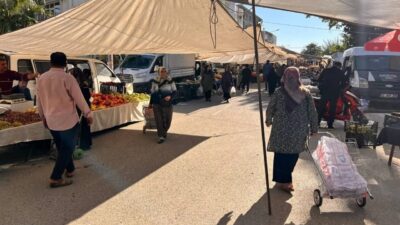 Adıyaman Belediyesi ile pazarcı esnafının iş birliğiyle Alitaşı Mahallesi’nde oluşturulan