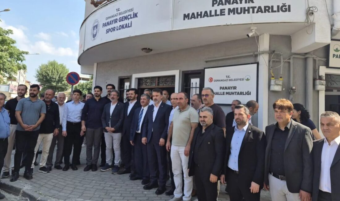 AK Parti Osmangazi İlçe Başkanı Adnan Kurtuluş, 35 bin nüfuslu