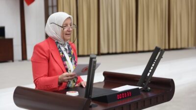 TBMM'de konuşan Adalet Komisyonu Sözcüsü AK Parti Bursa Milletvekili Av.
