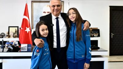 Antalya'da Muratpaşa Belediye Başkanı Ümit Uysal, 4. Ritmik Cimnastik Balkan