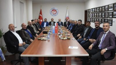 Gümüşhane Belediye Başkanı Vedat Soner Başer, TSO seçimlerini kazanan İsmail