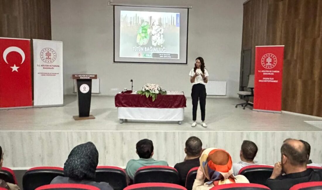 Batman’ın Sason ilçesinde, Sason Gençlik ve Spor İlçe Müdürlüğü personeline