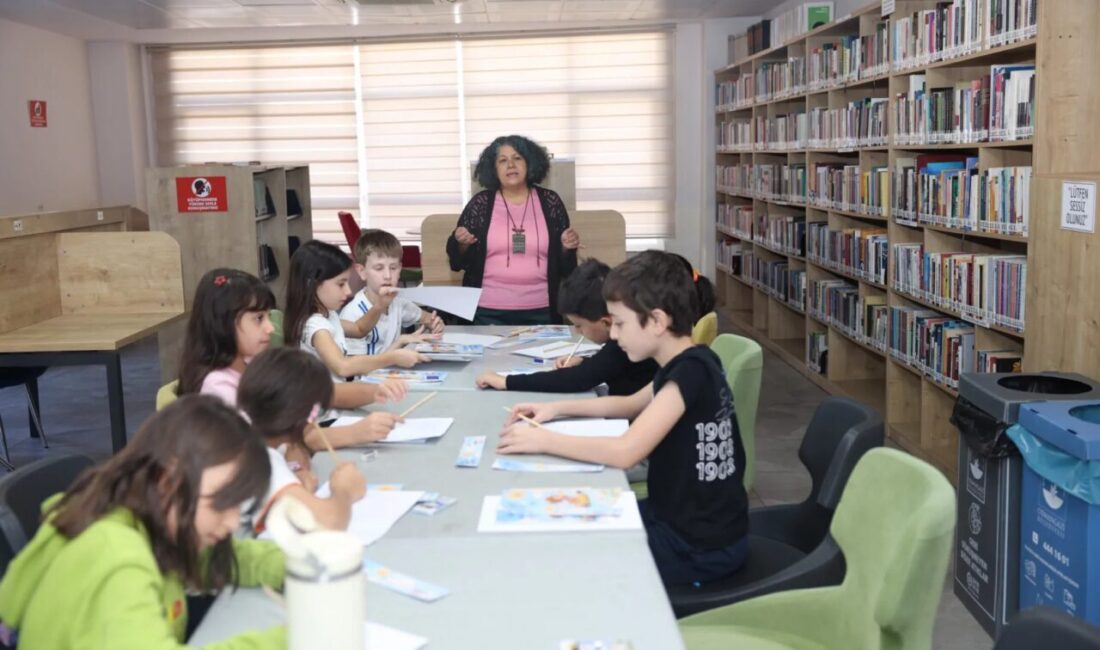 Bursa Osmangazi Belediyesi’nin çocukların hayal dünyalarını zenginleştirmek, yazma becerilerini geliştirmek ve