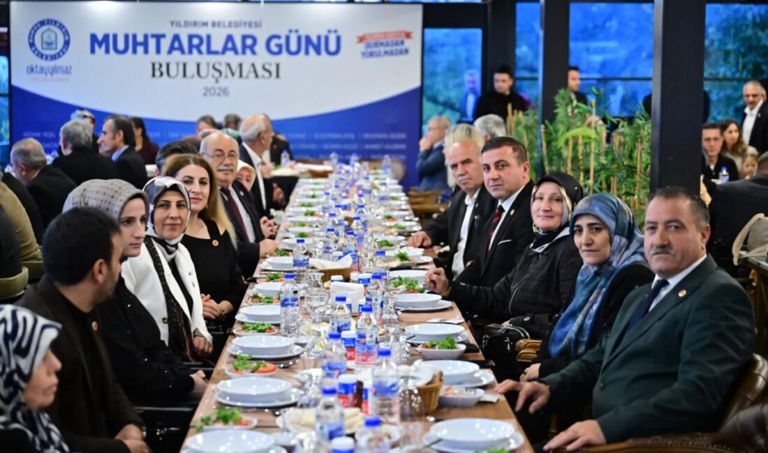 Bursa'da Yıldırım Belediye Başkanı Oktay Yılmaz, 19 Ekim ‘Muhtarlar Günü’