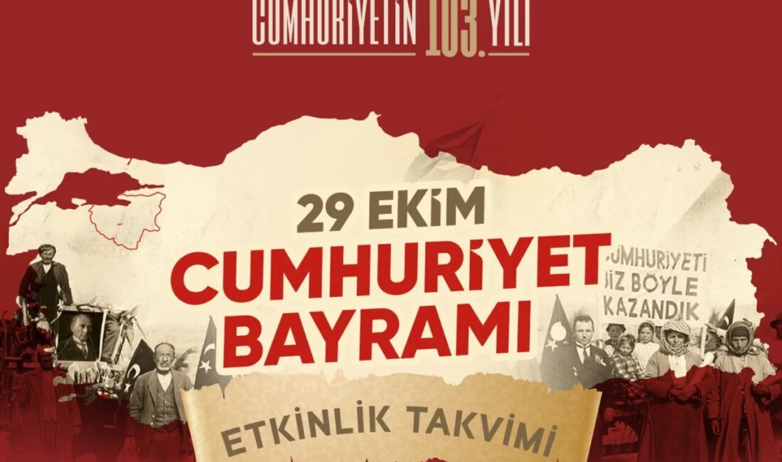 Bursa Büyükşehir Belediyesi, 29 Ekim Cumhuriyet Bayramı’nın 103’üncü yıl dönümü