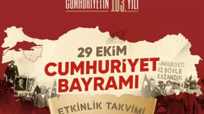 Bursa Büyükşehir Belediyesi, 29 Ekim Cumhuriyet Bayramı’nın 103’üncü yıl dönümü