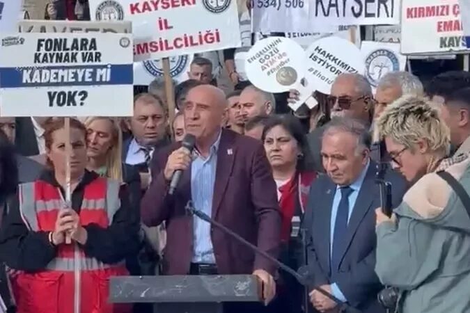 CHP Genel Başkan Yardımcısı Yıldırım Kaya, EMADDER’in Ankara Ulus’ta düzenlediği