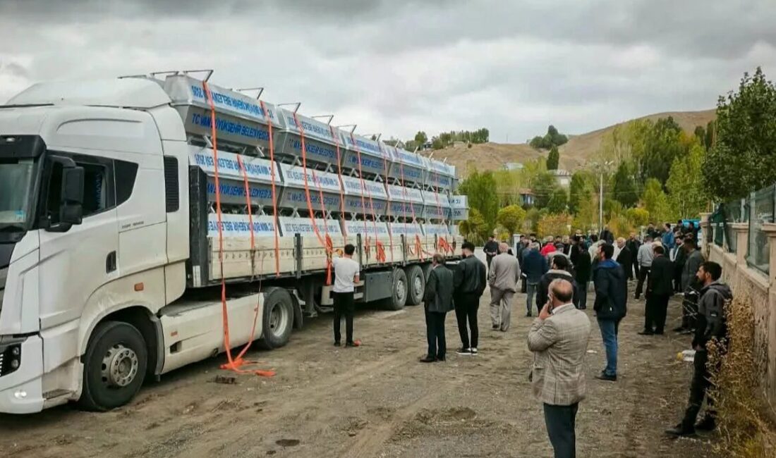 Van Büyükşehir Belediyesi, kırsal alanlarda hayvancılığı desteklemek amacıyla 5 bin