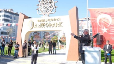 Çorum Belediyesi, şehrin sosyal yaşamına katkı sunan tematik park projelerinden