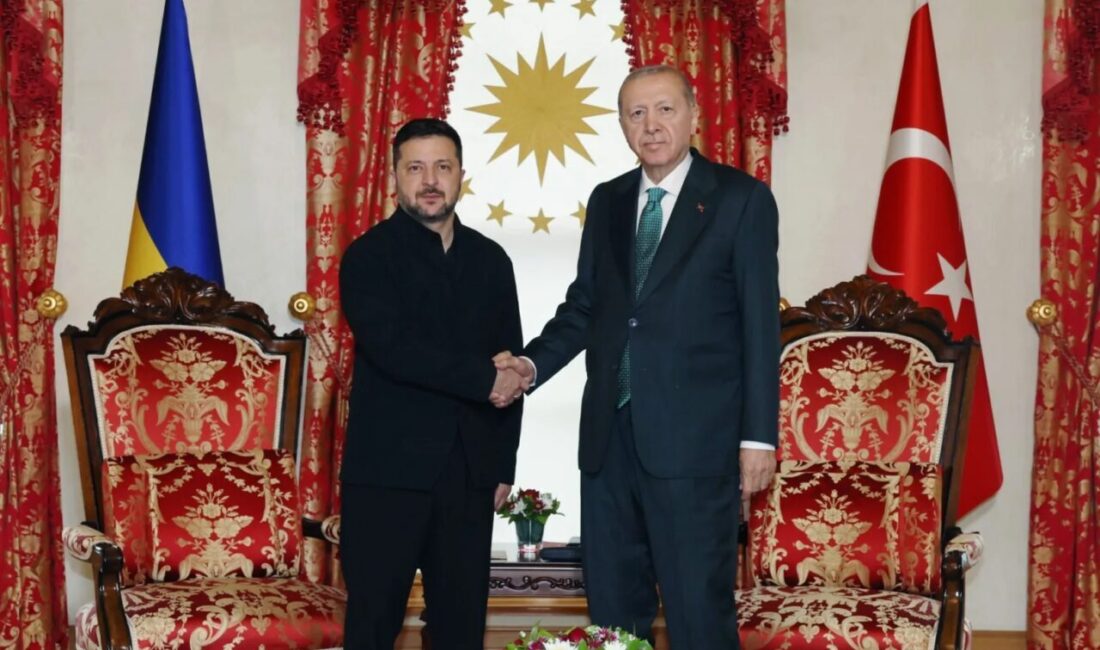 Cumhurbaşkanı Recep Tayyip Erdoğan, Türkiye’ye çalışma ziyaretinde bulunan Ukrayna Devlet