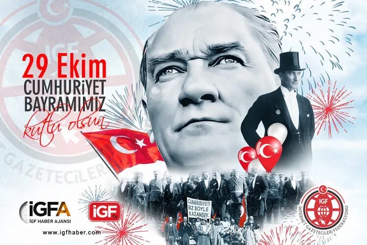 Türkiye Cumhuriyeti’nin kuruluşunun 103. yıl dönümü, tüm yurtta coşkuyla kutlanıyor.