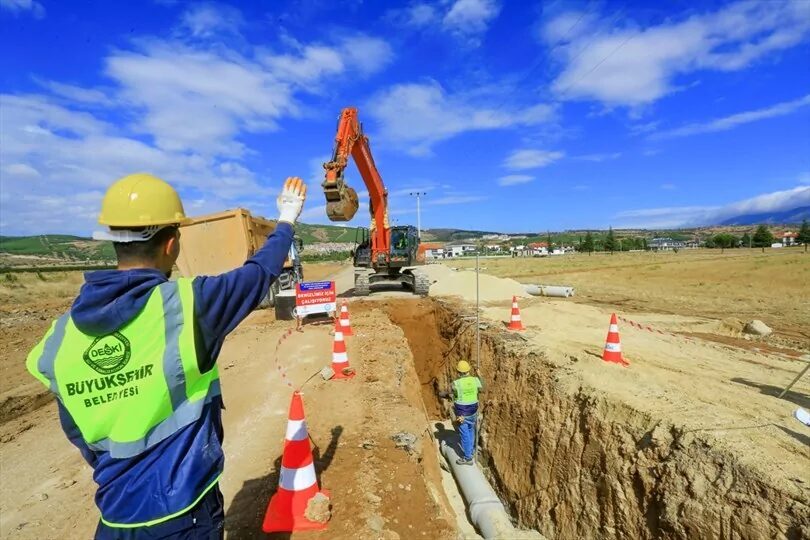 Denizli Büyükşehir Belediyesi DESKİ, büyüyen ve gelişen yerleşim yerlerinin altyapı